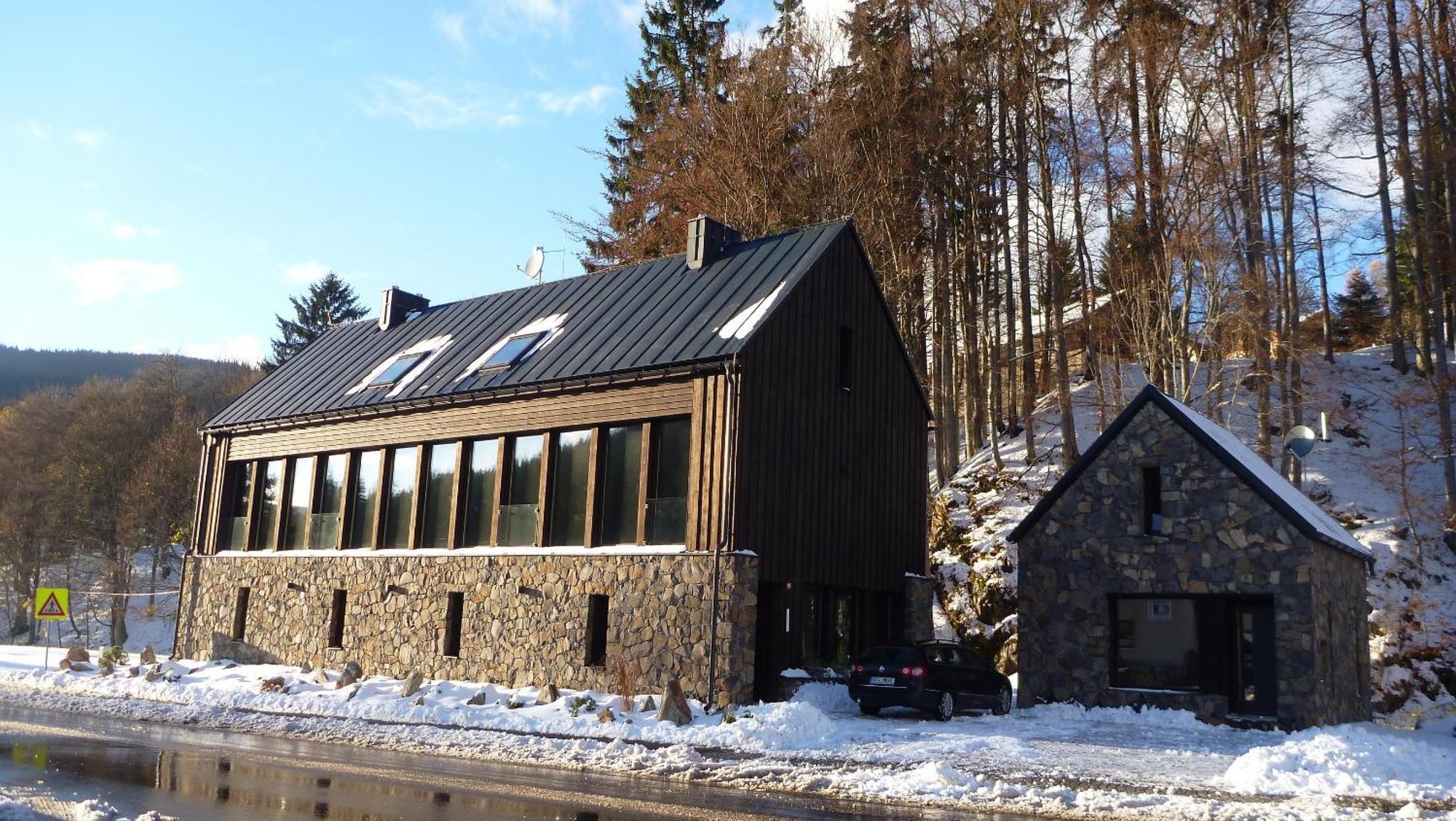 Апарт отель Krakonosova Dilna "Woodhaus" Шпиндлерув-Млин Экстерьер фото